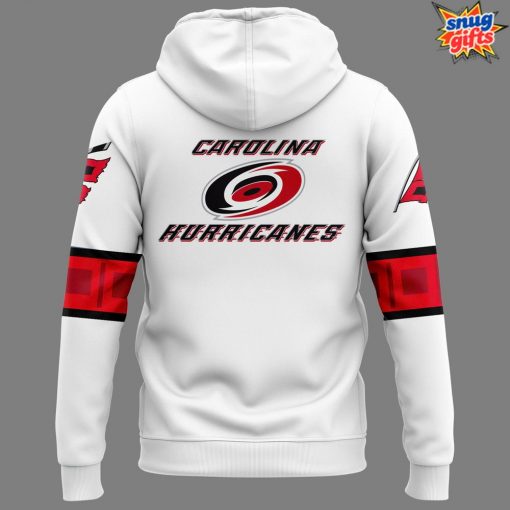 Official Carolina Hurricanes White Hoodie