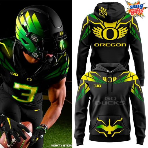 Oregon Ducks Mighty Storm Black 2025 Hoodie