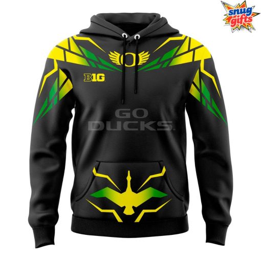 Oregon Ducks Mighty Storm Black 2025 Hoodie