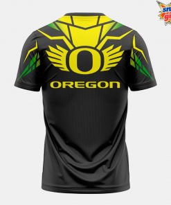 Oregon Ducks Mighty Storm Black 2025 T Shirt 1