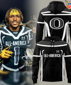 Oregon Football Dakorien Moore 2025 All-America Game Hoodie