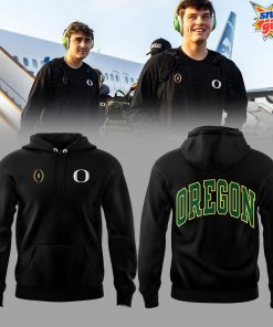 Oregon Football Rose Bowl Game Black Sweatshirt