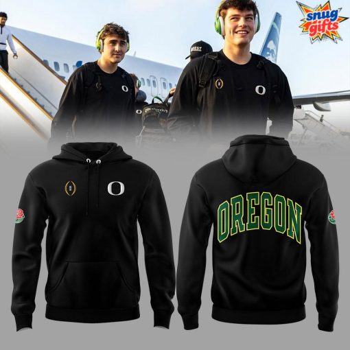 Oregon Football Rose Bowl Game Black Sweatshirt