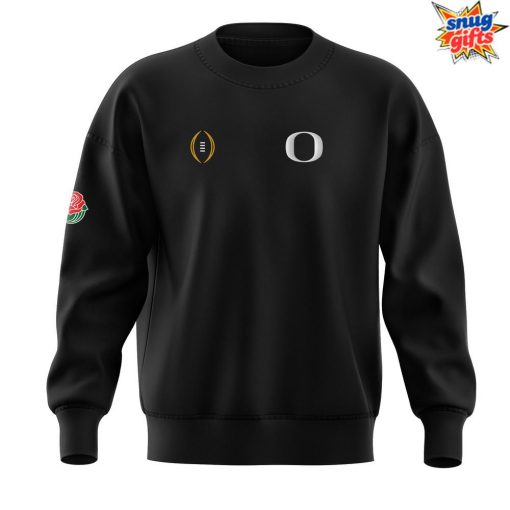 Oregon Football Rose Bowl Game Black Sweatshirt