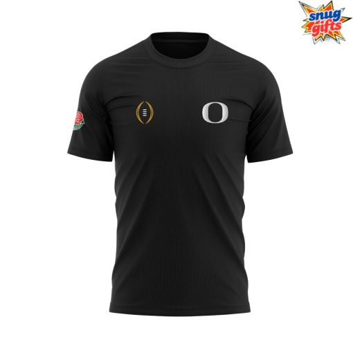 Oregon Football Rose Bowl Game Black T-Shirt
