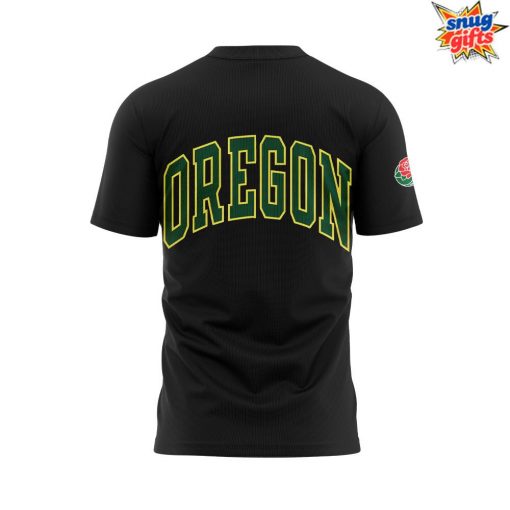 Oregon Football Rose Bowl Game Black T-Shirt