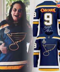 Ozzy Osbourne x St. Louis Blues Final 2025 Hockey Jersey