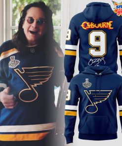 Ozzy Osbourne x St. Louis Blues Final 2025 Hoodie