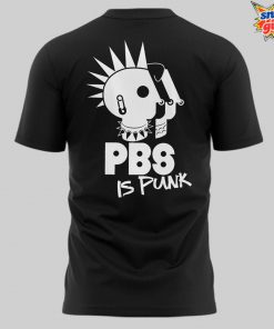 PBS Is Punk T Shirt 6