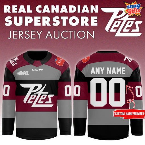 Peterborough Petes Real Canadian Superstore 2025 Hockey Jersey