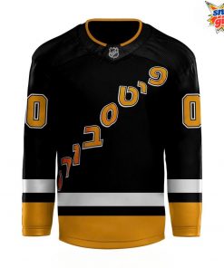 Pittsburgh Penguins Jewish Heritage Night Hockey Jersey