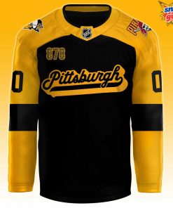 Pittsburgh Penguins Pirates Night April 15 Special Edition Hockey Jersey