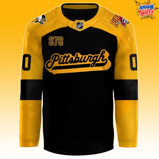Pittsburgh Penguins Pirates Night April 15 Special Edition Hockey Jersey