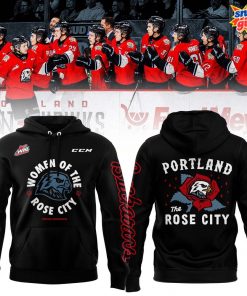 Portland Winterhawks Women of the Rose City 2025 Hoodie