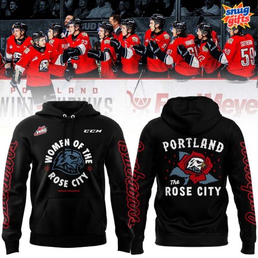 Portland Winterhawks Women of the Rose City 2025 Hoodie