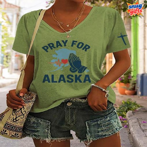 Pray For Alaska T-shirt