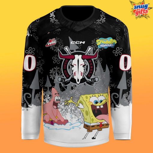 Red Deer Rebels Nickelodeon Night Hockey Jersey