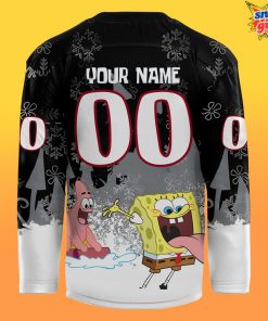 Red Deer Rebels Nickelodeon Night Hockey Jersey 3