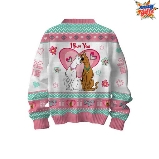 Scooby-Doo I Ruv You Romantic Sweater