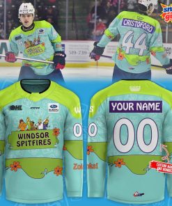 Scooby-Doo x Windsor Spitfires Mystery Machine Special Hockey Jersey