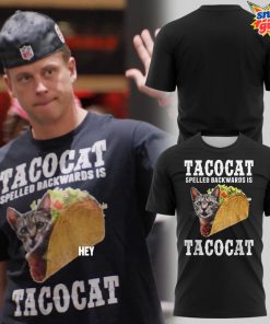 TacoCat Palindrome Funny Cat Taco T-Shirt