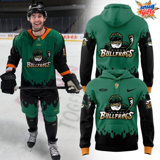 Toledo Walleye Bullfrogs New Uniform 202 Hoodie