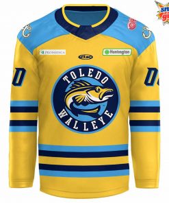 Toledo Walleye Golden Finals 2025 Custom Special Hockey Jersey