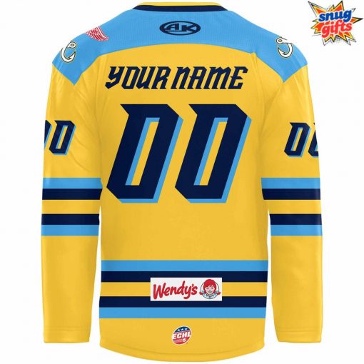 Toledo Walleye Golden Finals 2025 Custom Special Hockey Jersey