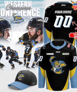 Toledo Walleye Western Conference Champions 2025 Special Hockey Jersey