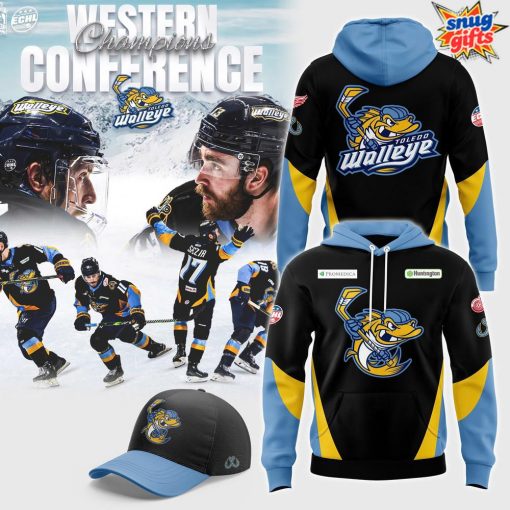 Toledo Walleye Western Conference Champions 2025 Special Hoodie