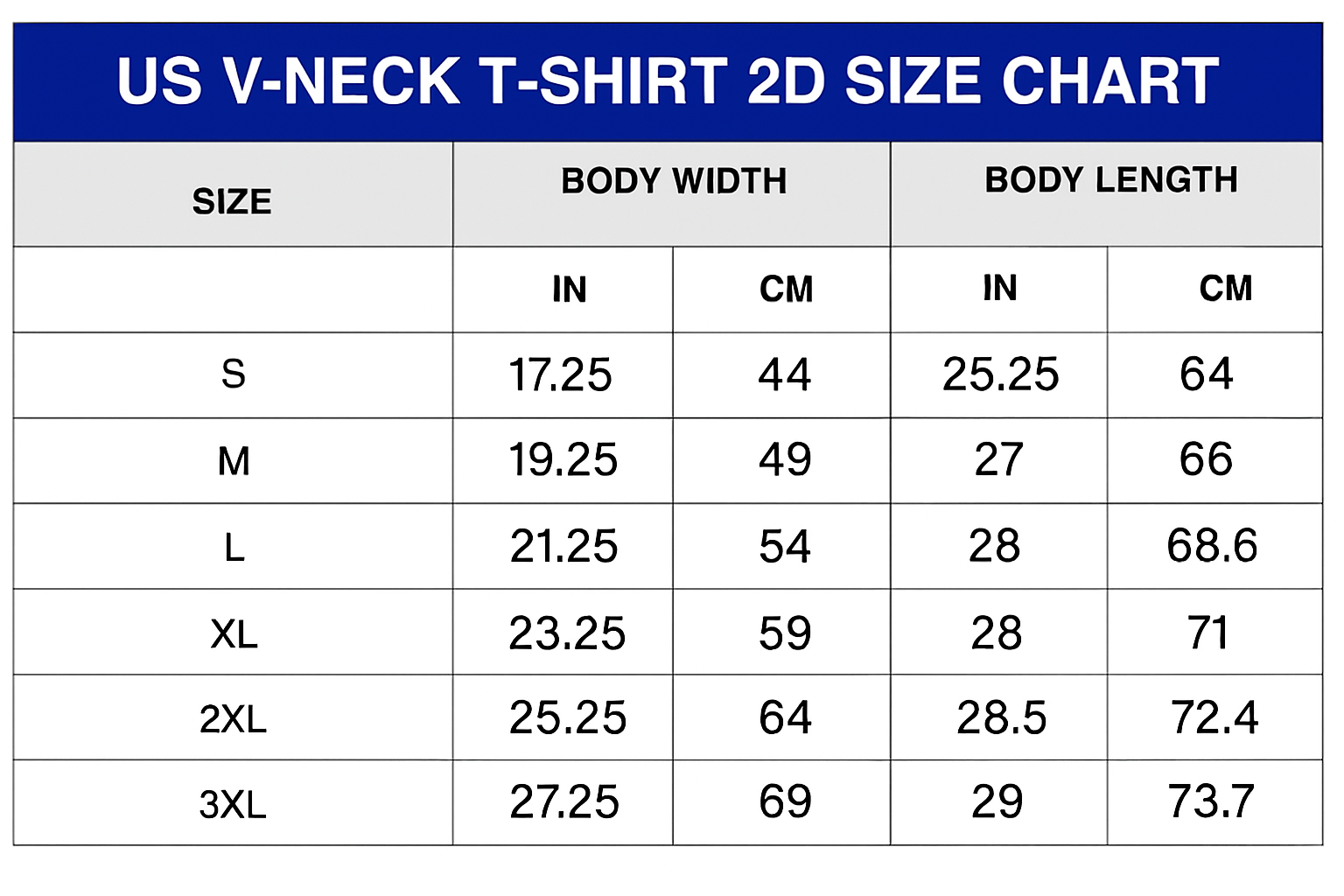 US Women's V-Neck T-Shirt