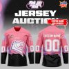 Victoria Royals Pink In The Rink 2025 Hockey Jersey