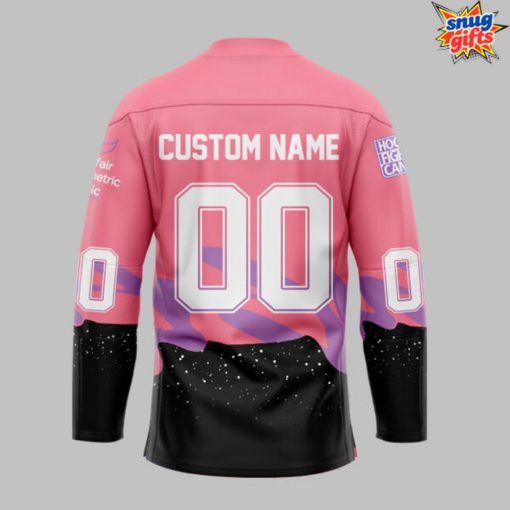 Victoria Royals Pink In The Rink 2025 Hockey Jersey