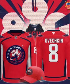 Washington Capitals The GR8 Chase Alex Ovechkin Special Hockey Jersey