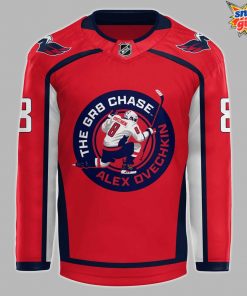 Washington Capitals The GR8 Chase Alex Ovechkin Special Hockey Jersey