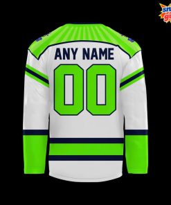 Wilkes BarreScranton Penguins Carbondale UFOS Hockey Jersey 3