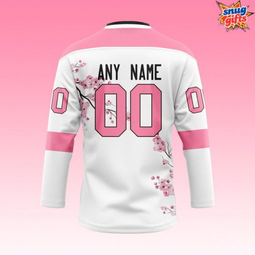 Winterhawks x Cherry Blossom 2025 Hockey Jersey