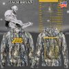 Zach Bryan 2025 Tour Camo Concert Hoodie