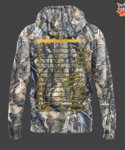 Zach Bryan 2025 Tour Camo Concert Hoodie 3
