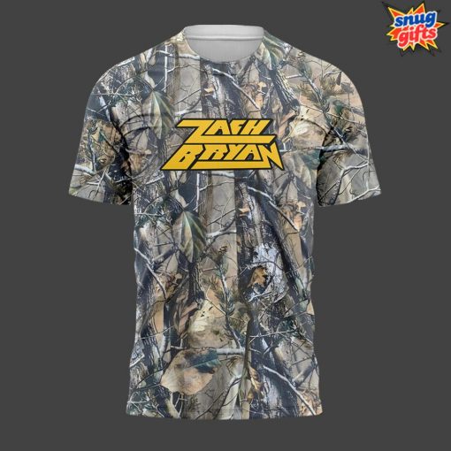 Zach Bryan 2025 Tour Camo Concert T-Shirt