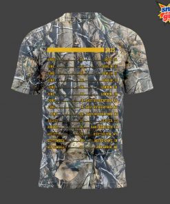 Zach Bryan 2025 Tour Camo Concert T Shirt 3