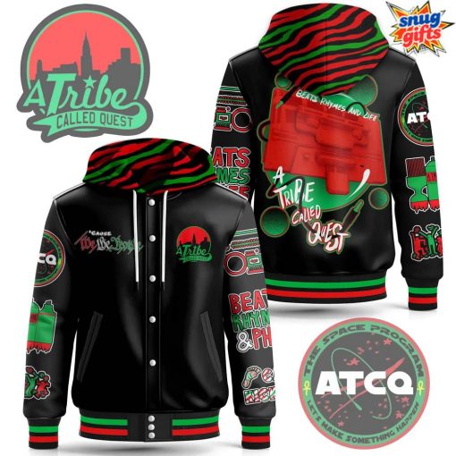 A Tribe Called Quest Beats & Rhymes Hooded Varsity Jacket