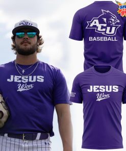 ACU Baseball x Jesus Won 2025 Special T-Shirt