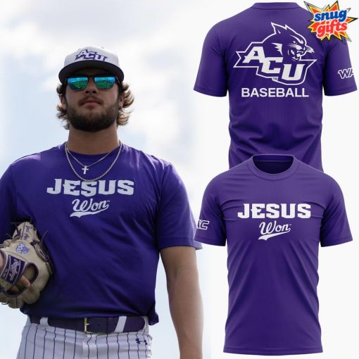 ACU Baseball x Jesus Won 2025 Special T-Shirt