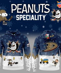 Anaheim Ducks Anniversary of Peanuts Hoodie