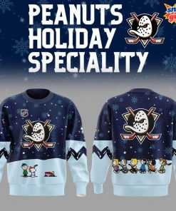 Anaheim Ducks Anniversary of Peanuts Sweatshirt