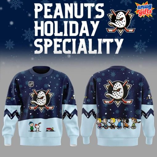 Anaheim Ducks Anniversary of Peanuts Sweatshirt