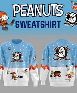 Anaheim Ducks Anniversary of Peanuts Sweatshirt