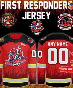 Athens Rock Lobsters First Responders Night 2025 Hockey Jersey