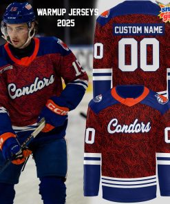 Bakersfield Condors 2025 Warmup Special Hockey Jersey